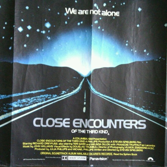 Movie Poster Film Close Encounters of The Third Kind Original Steven Spielberg - Picture 8 of 16